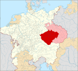 Locator Bohemia within the Holy Roman Empire (1618).svg