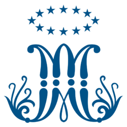 Mary's monogram (Marist Brothers).svg
