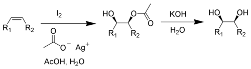 The Woodward cis-hydroxylation