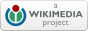 A Wikimedia project Web badge