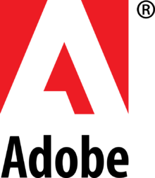 Logo of Adobe Inc. (née Adobe Systems) from 1993 to 2017