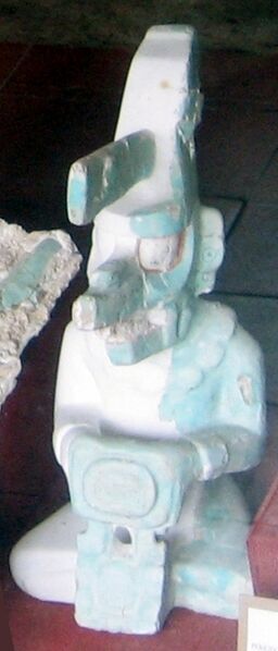 File:God K effigy 2, Tikal.jpg