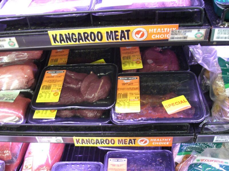 File:Kangaroo meat supermarket.JPG