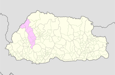 Thimphu Bhutan location map.png