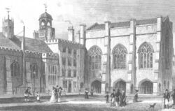 Lincoln's Inn. (old) hall, chapel and chancery court by Thomas Shepherd, 1830.jpg