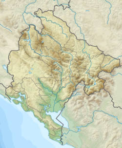 Budoš Limestone is located in Montenegro