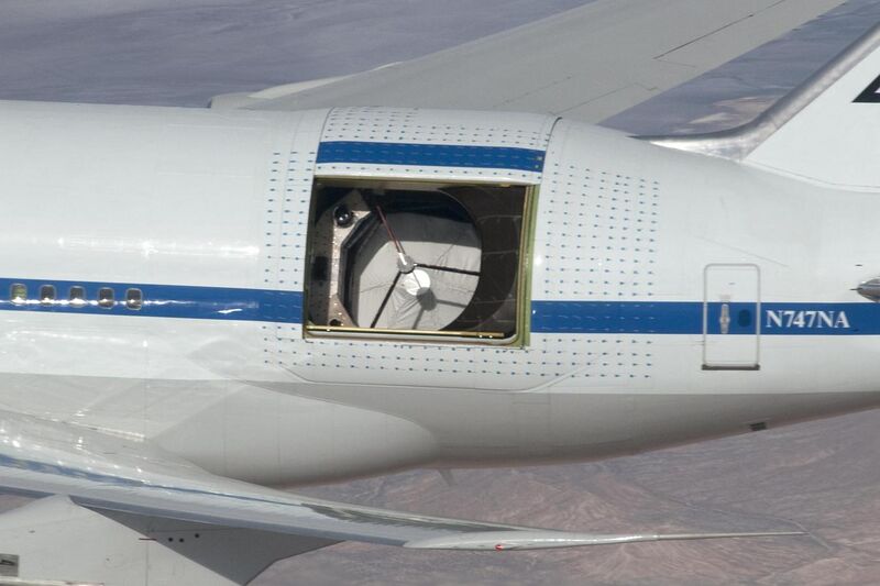 File:SOFIA with open telescope doors.jpg
