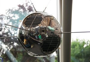 SOLRAD-GRAB intelligence satellite - Smithsonian Air and Space Museum - 2012-05-15.jpg