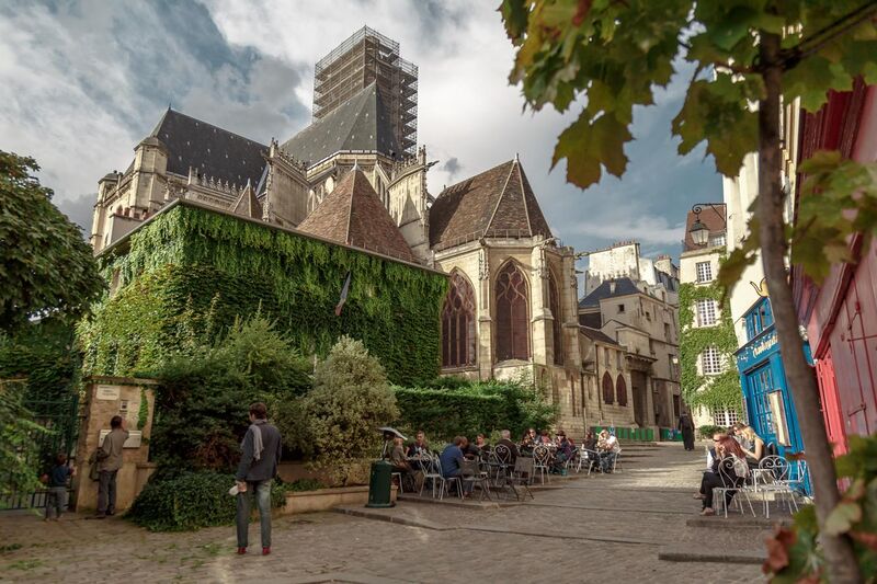 File:Saint Gervais church from the rue des Barres, Paris 26 September 2016.jpg