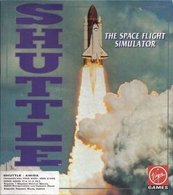 Shuttle - The Space Flight Simulator 1992 Amiga Cover Art.jpg