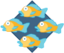 Vorbis many fish logo 2005.svg