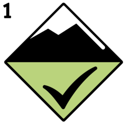 Avalanche low danger level.svg