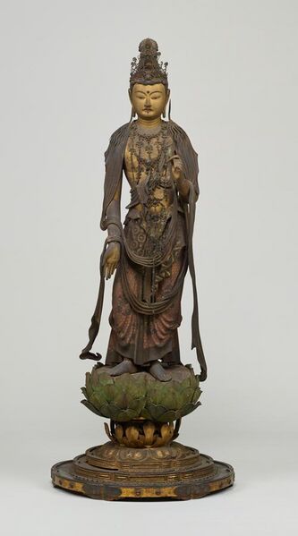 File:Bodhisattva, Kamakura period, Japan.jpg