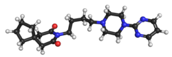 Buspirone 3D structure.png