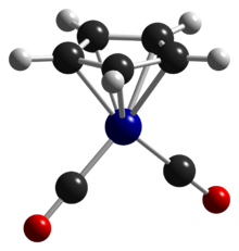 Cyclopentadienylcobalt-dicarbonyl-from-xtal-1992-CM-3D-balls.png