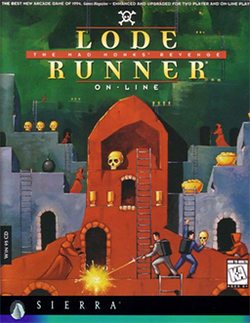 Lode Runner Online - Mad Monks' Revenge Coverart.png