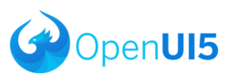 OpenUI5 logo horizontal blue.svg