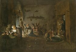 Preparation for the Witches' Sabbath (David Teniers II).jpg