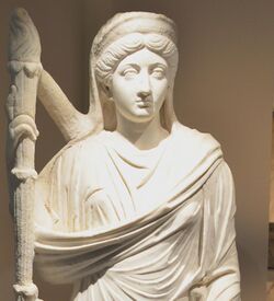 Statue of Marcus's daughter Lucilla