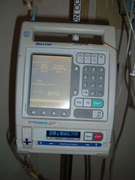 File:Baxter Colleague CX infusion pump.JPG