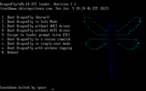 DragonFly BSD 6.2.1 boot loader screenshot.png