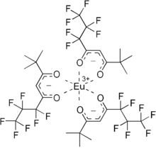 Skeletal formula of EuFOD