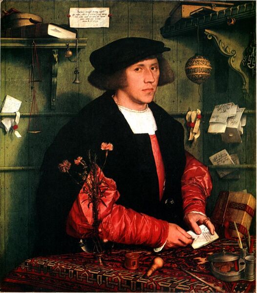 File:Hans Holbein the Younger - George Gisze - 1532.jpg