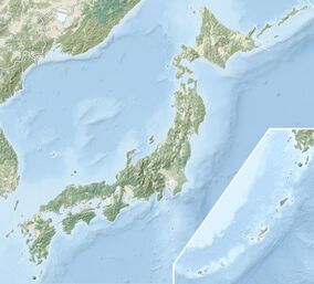 Map showing the location of Awa-no-dochū