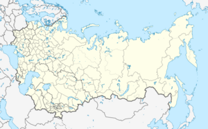 Location map/data/USSR is located in USSR
