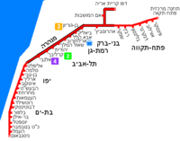 Tel Aviv Red Line Map-HE.png