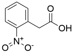2-Nitrophenylacetic Acid Structure.png