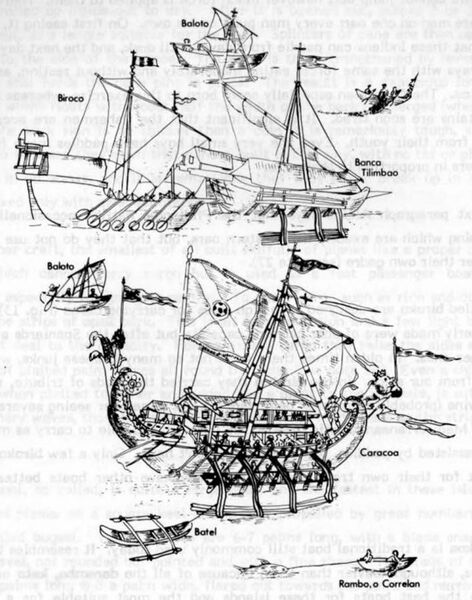 File:Boats from Francisco Alcina’s, Historia de Las Islas e Indios Bisayas (1668).jpg