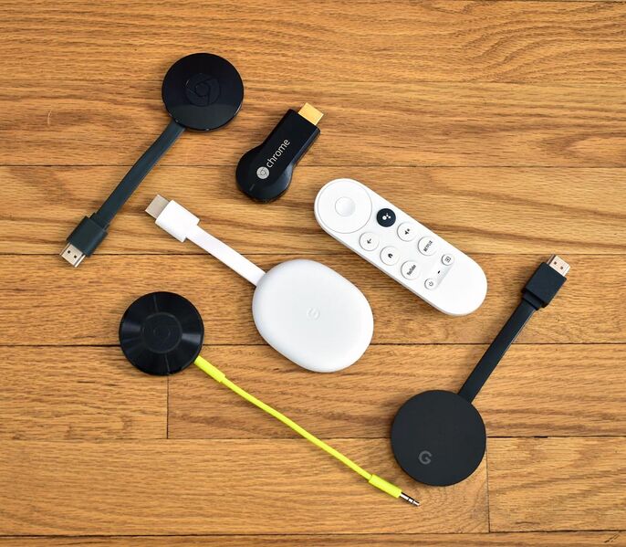File:Collection of Chromecast devices.jpg