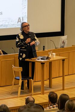 Esa Saarinen at Aalto University in Otaniemi, Espoo (January 2020, 2).jpg