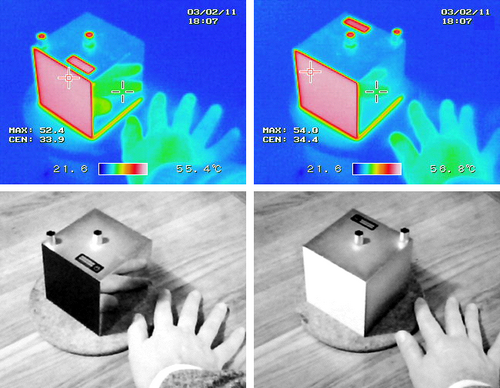 leslie cube experiment explanation