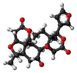 Limonin molecule ball.png