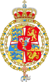 Coat of arms (1699–1814) of Denmark Norway