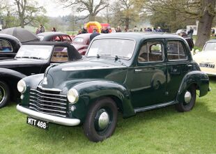 Vauxhall Wyvern ca 1949 at Weston Park.JPG