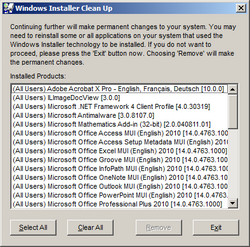 Windows Installer Clean Up Application, v3.0, September 2006.png