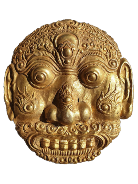 File:Gold Kala mask from Majapahit kingdom of Java.png