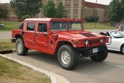 Hummer H1 red front.jpg