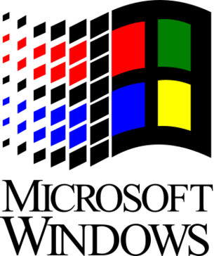 File:Microsoft Windows 3.1x logo with wordmark.svg