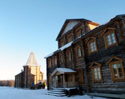 Pechenga Monastery buildings (2014).jpg