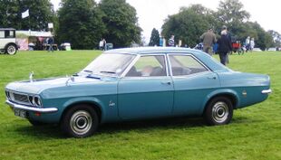 Vauxhall Victor FD license plate 1968 in Hertfordshire with lots of grass.jpg