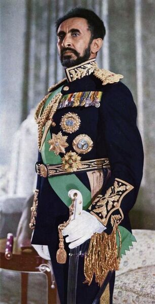 File:Haile Selassie in full dress.jpg
