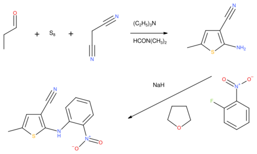 Synthesis of ROY in two steps