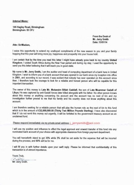 File:Scam letter posted within South Africa.jpg