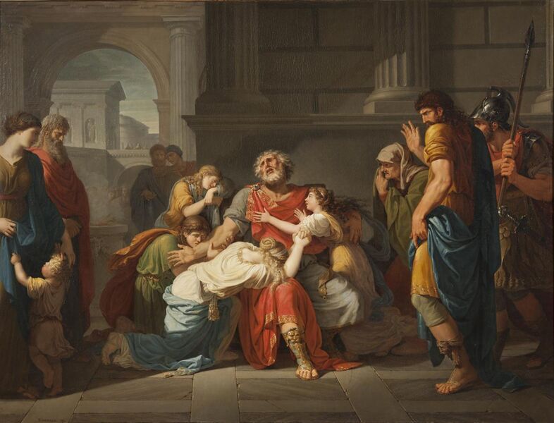 File:Bénigne Gagneraux, The Blind Oedipus Commending his Children to the Gods.jpg