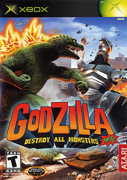 Godzilla - Destroy All Monsters Melee Coverart.png