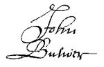 John Bulwer signature from will.jpg
